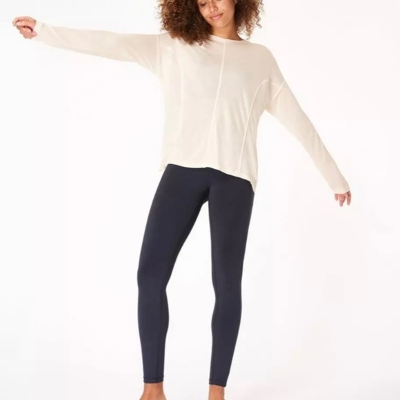 Sweaty Betty Exalt Long Sleeve Top Air Blue‎ size XS - Picture 7 of 15